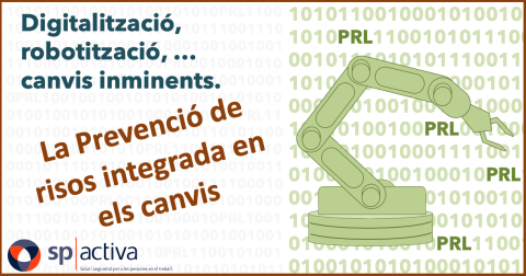 Digitalización, robotización, … cambios inminentes.