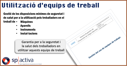 La PRL en relación a las máquinas, aparatos, instrumentos o instalaciones