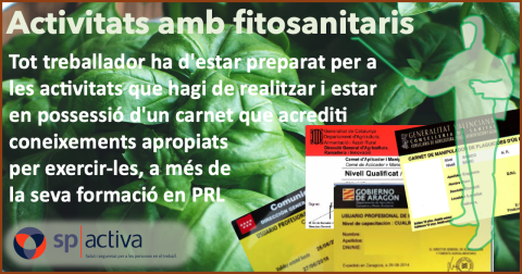 Capacitación de los usuarios profesionales y vendedores de productos fitosanitarios